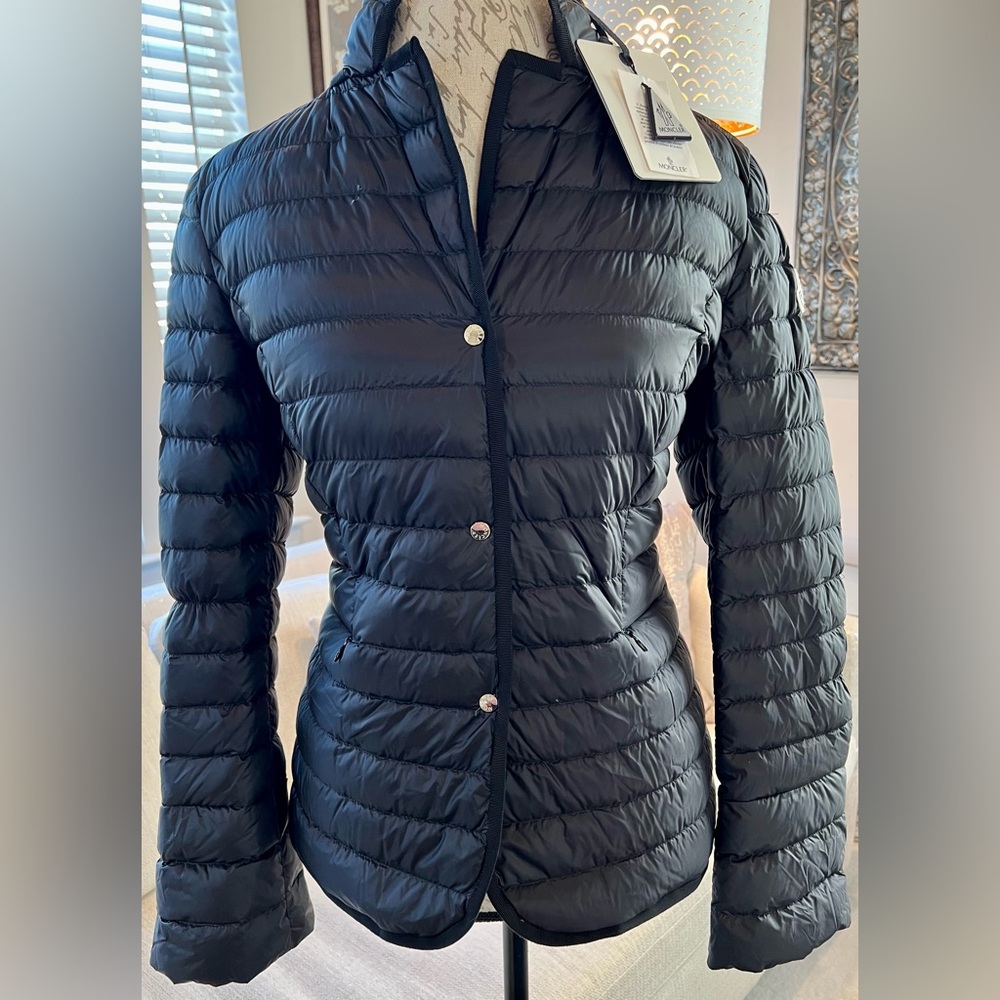 Moncler Black GRONDIN size 4 Women’s Authentic Goose Down - Picture 2 of 16